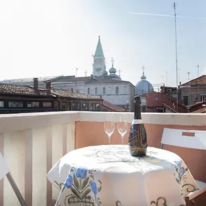 Luxury Terrace View Of San Marco Appartement Venise